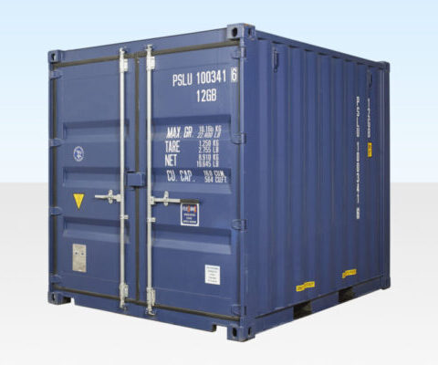 10Ft X 8Ft Shipping Container (One trip) – Blue