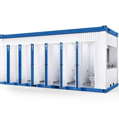 Shipping Container Restroom