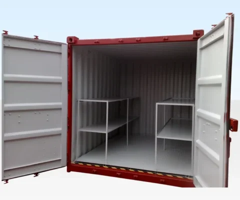 10 X 8FT Flat Floor Bunded Store