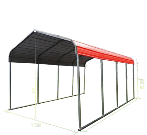 Golden Mount Classic Steel Carport