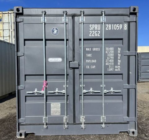 20′ Storage Container One Trip Open Side Standard Height