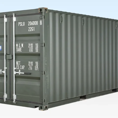 20FT Shipping Container Dark Green (RAL 6007)