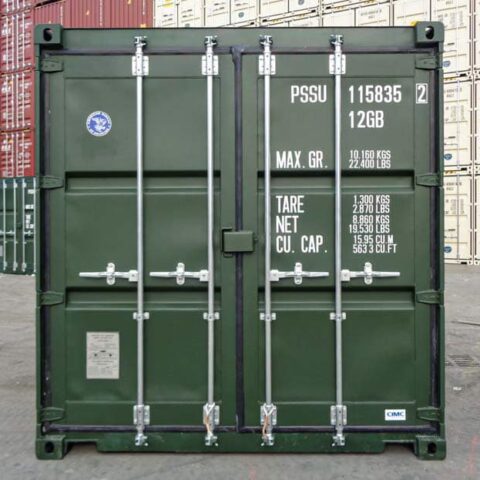 New 10ft Shipping Container (Green)