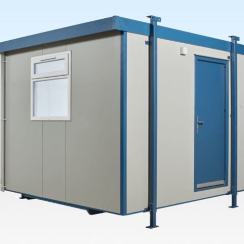 10ft x 10ft Jackleg Cabin Site Cabin