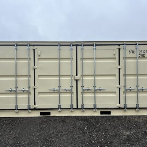 20ft Shipping Container Standard Height One Trip Open Side