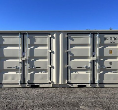 20′ Storage Container One Trip Side Doors