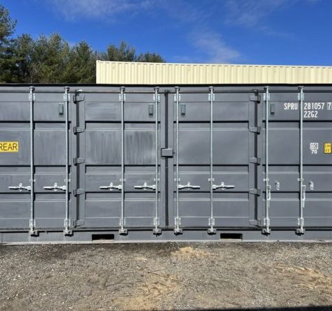 20ft Shipping Container Standard Height One Trip Open Side