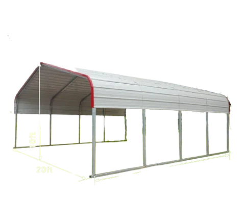 Golden Mount Classic Steel Carport New