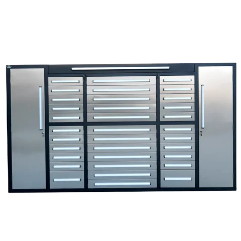 9ft Storage Cabinet 34 Drawers