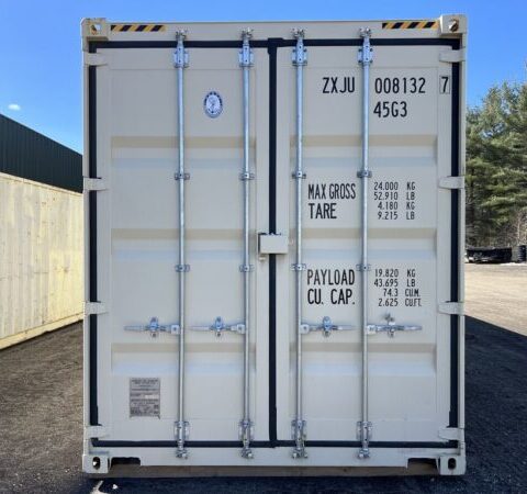 40ft Storage Container High Cube One Trip Side Doors