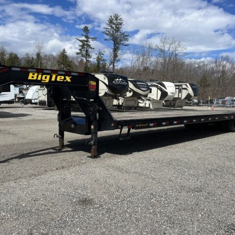 2023 Big Tex Trailers 8.5×40 25K HD Gooseneck Equipment w/Slide-Out Ramps